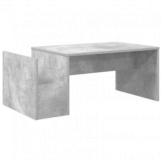 vidaXL Konferenční stolek Betonově šedá 90 x 45 x 35 cm