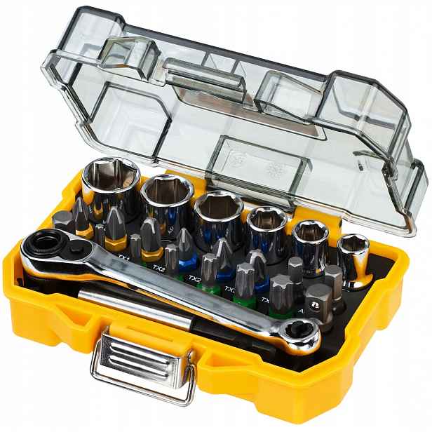 Sada nástavců s ráčnou DeWALT DT71516