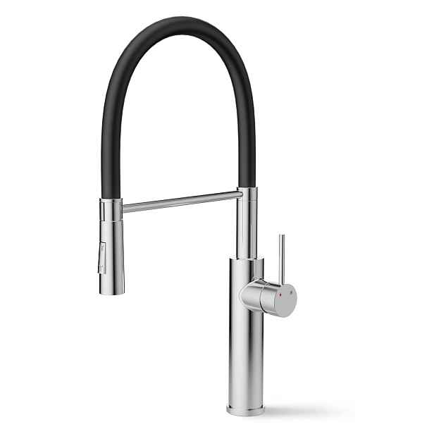 Kuchyňská Baterie S Vytahovací Sprškou Inox Kartáčovaná 360° 500 MM