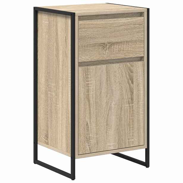 vidaXL Servírovací skříň Dub sonoma 43 x 36 x 75,5 cm Kompozitní dřevo