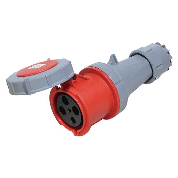Elmark Pohyblivá prům. zásuvka HTN-2341 63A IP67 4-pól. (3P+E) 400V 37942