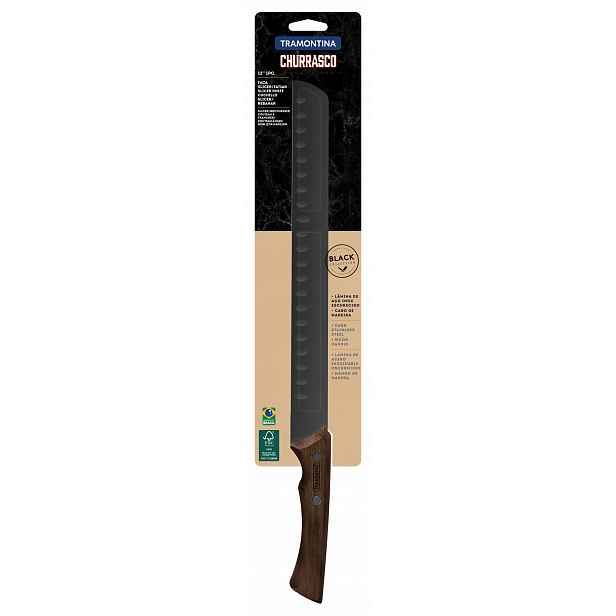 Tramontina Nůž na krájení kebabu jamonu 12" 29 Cm Churrasco Black