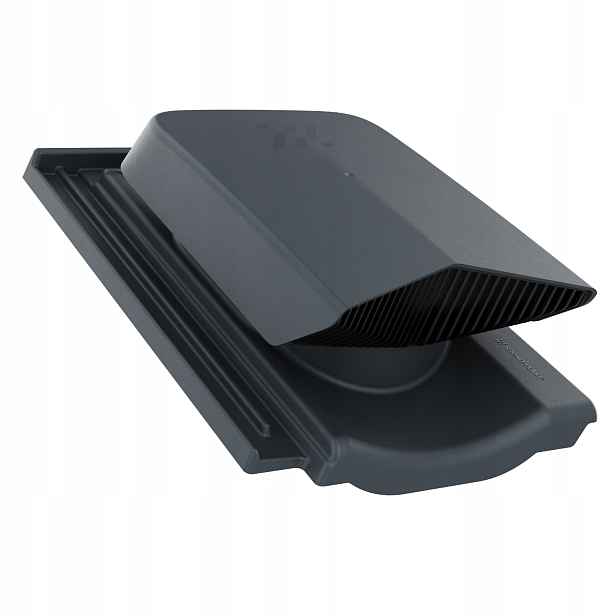 Ventilační střešní ventilátor Creaton Cantus Břidlice Angoba/glazura