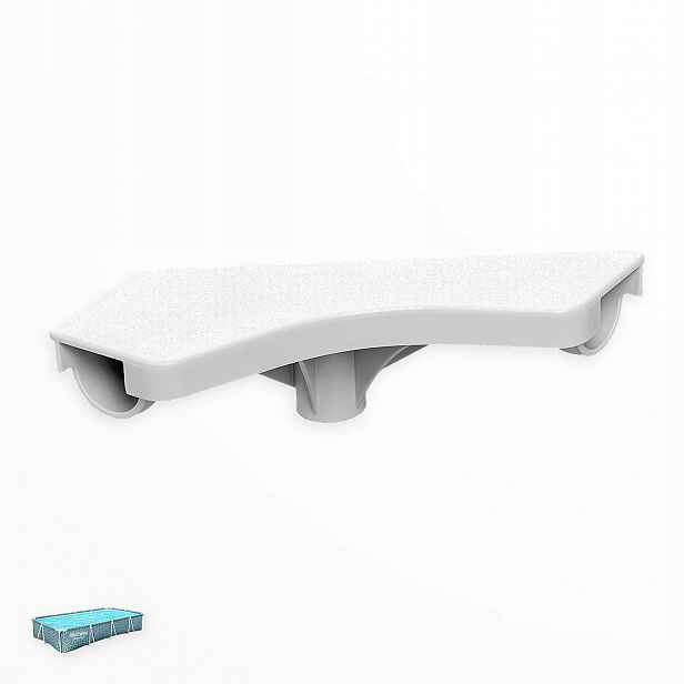 Rohové sedátko bazénu Bestway 561FV Steel Pro obdélníkové do bazénu nové