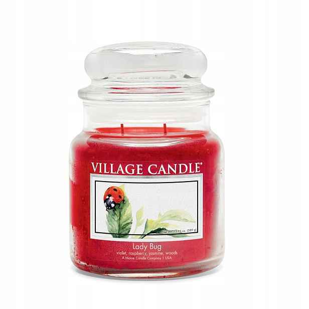 Střední svíčka Lady Bug Village Candle