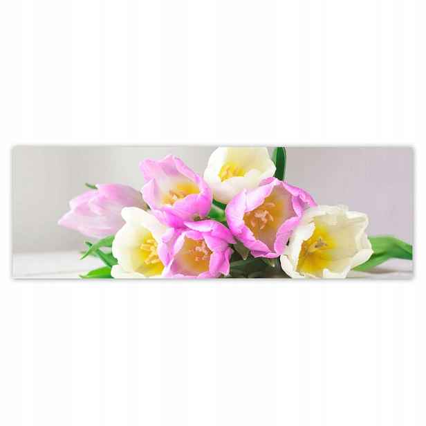 Plakáty 200x66 Jemné tulipány