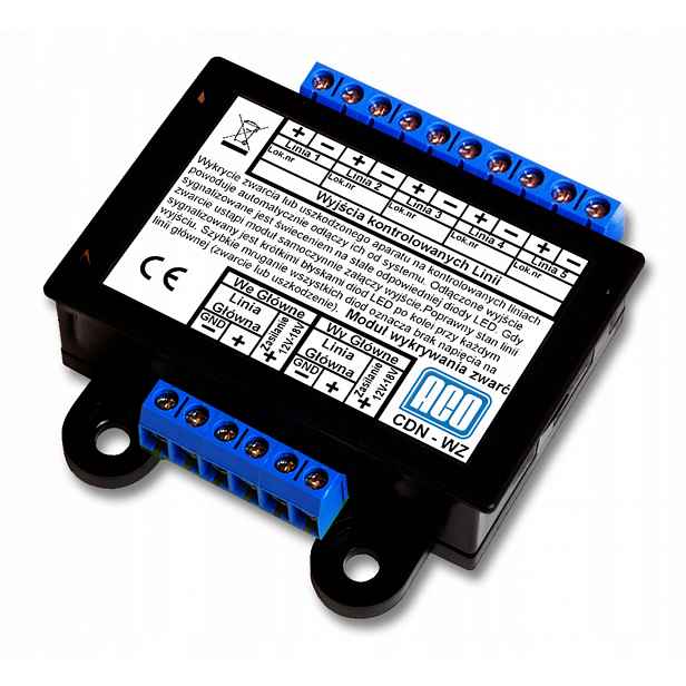 Aco Cdn-wz modul proti zkratu pro detekci zkratů linky a unifonu