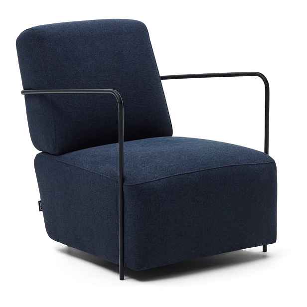 Modré křeslo Gamer – Kave Home