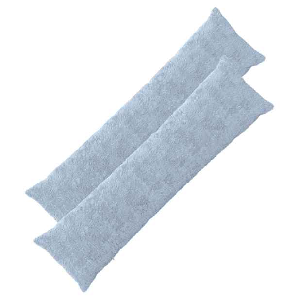 vidaXL Povlak na polštář 2 ks HEERLEN Světle modrá 40 x 145 cm