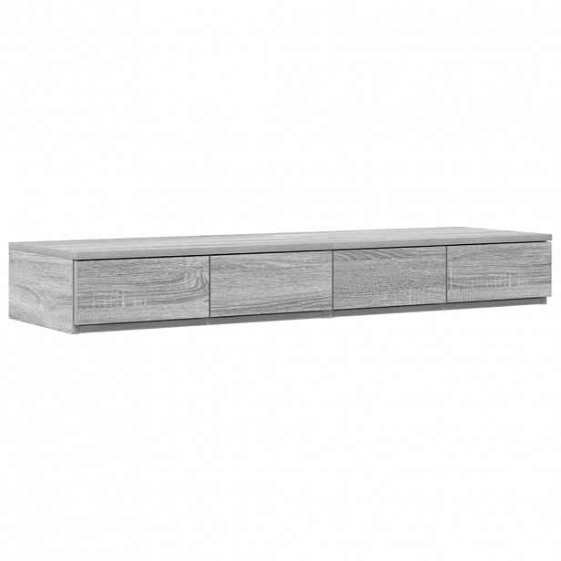vidaXL Zásuvky pod postel Šedá Sonoma 120 x 36,5 x 16,5 cm
