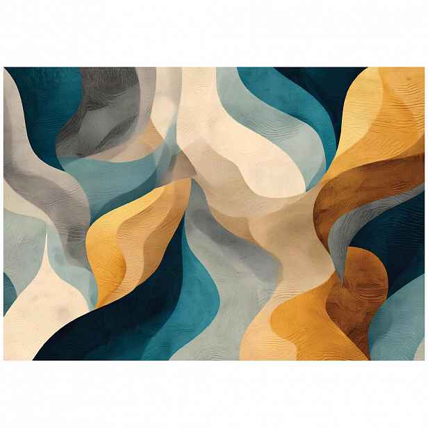 Wallarena FOTOTAPETA Art Deco Abstraktní Béžová 150x105 cm