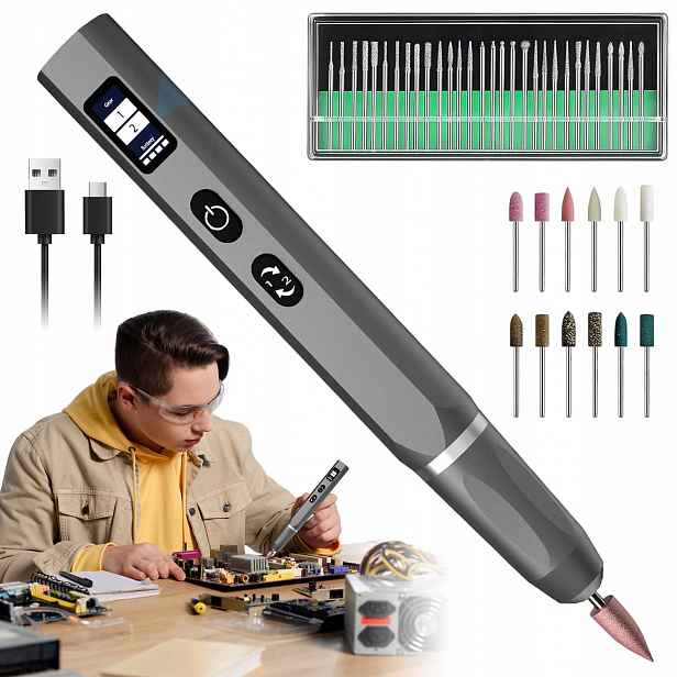 Mini Ruční Elektrická Vrtačka S Klenotnickými Vrtáky Diy 20000 Ot/min