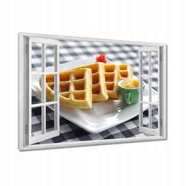 Obrazy 90x60 Můj recept na vafle