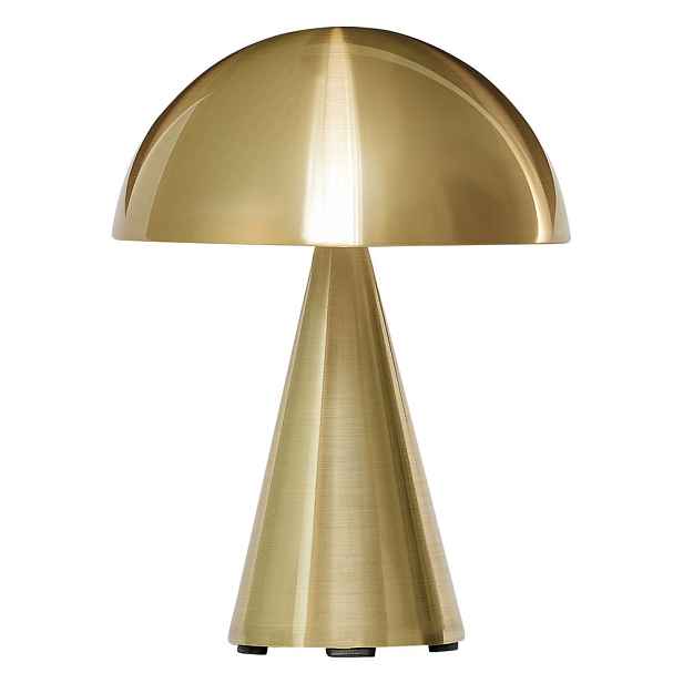 LED stmívatelná stolní lampa ve zlaté barvě (výška 20 cm) Mush – Hübsch