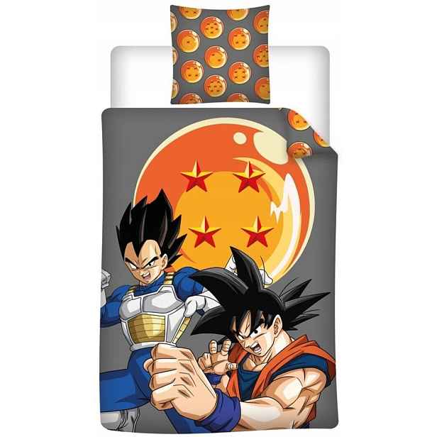 Oboustranné Povlečení Dragon Ball Z Goku Vegeta Povlečení Dragon Ball 140x200