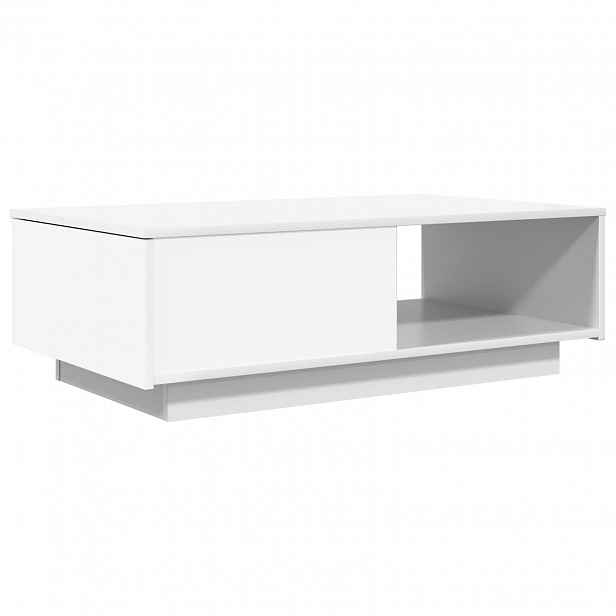 vidaXL Konferenční stolek Bílá 95 x 55 x 31 cm Kompozitní dřevo
