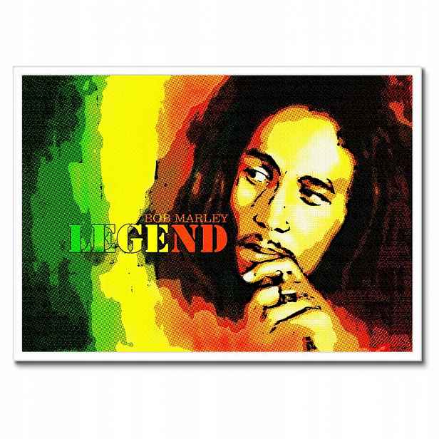 Plakáty v rámu 70x50 Bob Marley Legend