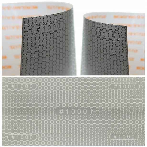 Elastická Fólie na ostření nožů 20 x 10 cm Gradace 1000 Taidea