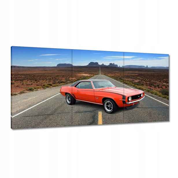Obrazy 120x60 Oranžový Chevrolet Ss
