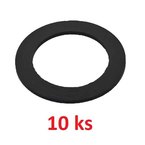 Eco produkty Těsnění gumové sada 10ks 5/4" - do převlečných matic (průměr těsnění 39 mm)