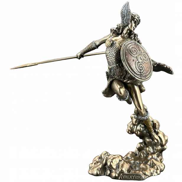 Figurka Socha Valkýra Figurka Socha Bronz Veronese WU77498A4