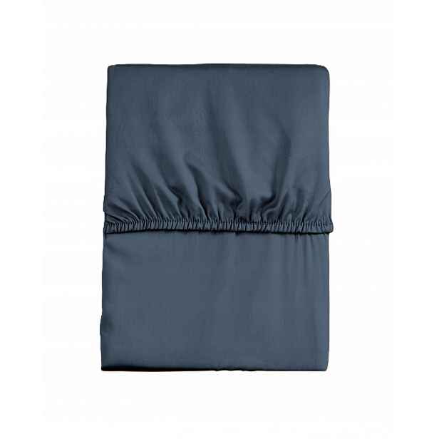 Prostěradlo Satyna 220x200 s gumičkou Denim