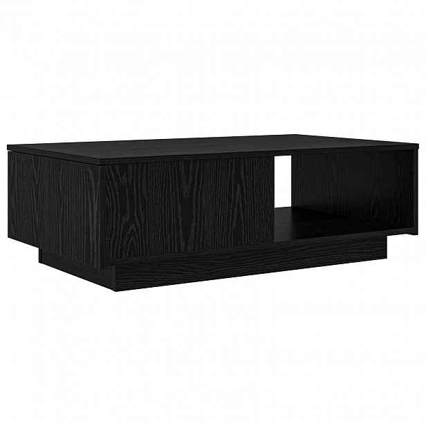 vidaXL Konferenční stolek Černý dub 95 x 55 x 31 cm Kompozitní dřevo