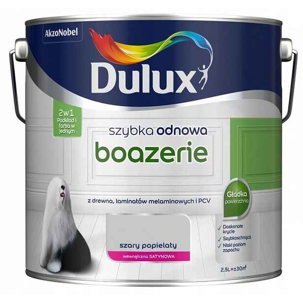 Dulux Rychlá Obnova Obložení 2,5 L Šedá Popelavá Barva Podklad