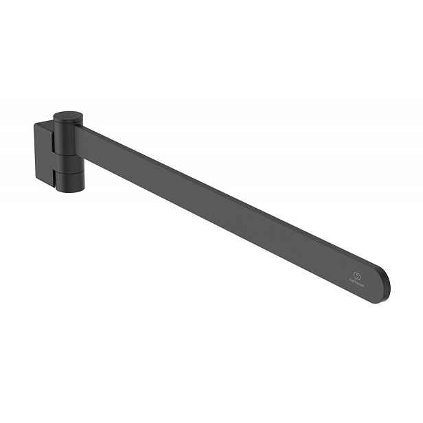 Ideal Standard Conca - Držák ručníků, délka 45 cm, hedvábná černá T5394XG