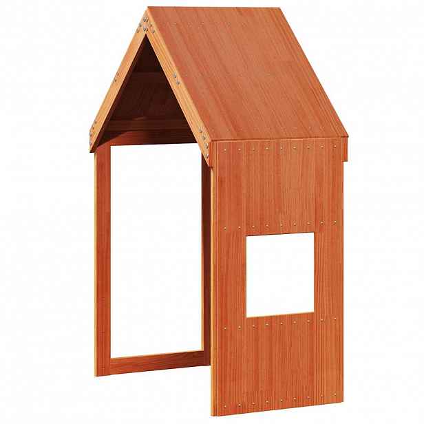 vidaXL Střecha na dětskou postel voskově hnědá 55x99x139,5 cm borovice