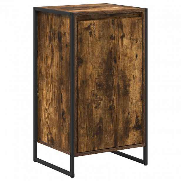 vidaXL Servírovací skříň Kouřový dub 43 x 36 x 75,5 cm