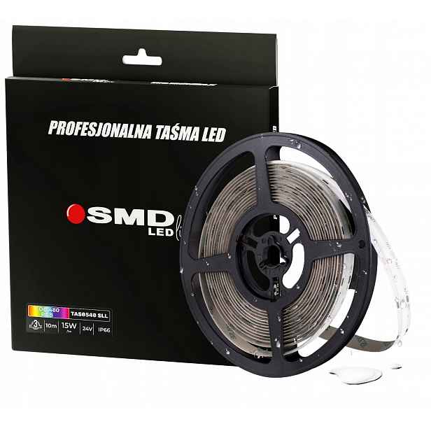 Cob pásek 480 Rgb 15W 24V IP66 Smd LEDline 3Y 10m