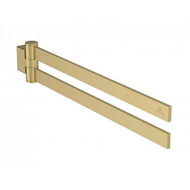 Ideal Standard Conca - Držák ručníků, délka 45 cm, kartáčované zlato T5395A2