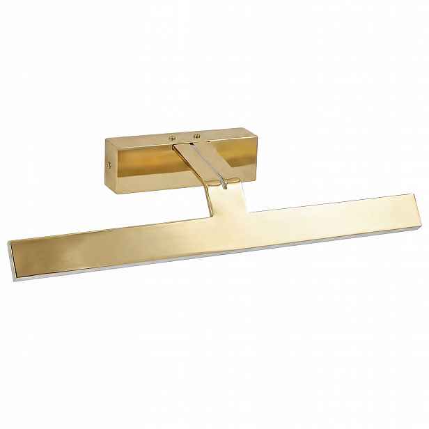 Koupelnová Nástěnná Lampa Toolight Zlatá Nad Zrcadlo SWE004-1W 43 cm