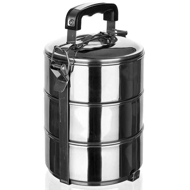 Nerezový obědář 3-dílný 2,1L, BANQUET 7012