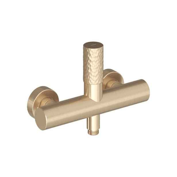 Sprchová baterie Ravak Revers bez sprchového setu 150 mm champagne X070703