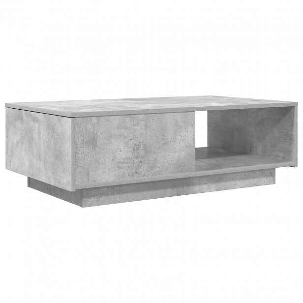 vidaXL Konferenční stolek Betonově šedá 95 x 55 x 31 cm