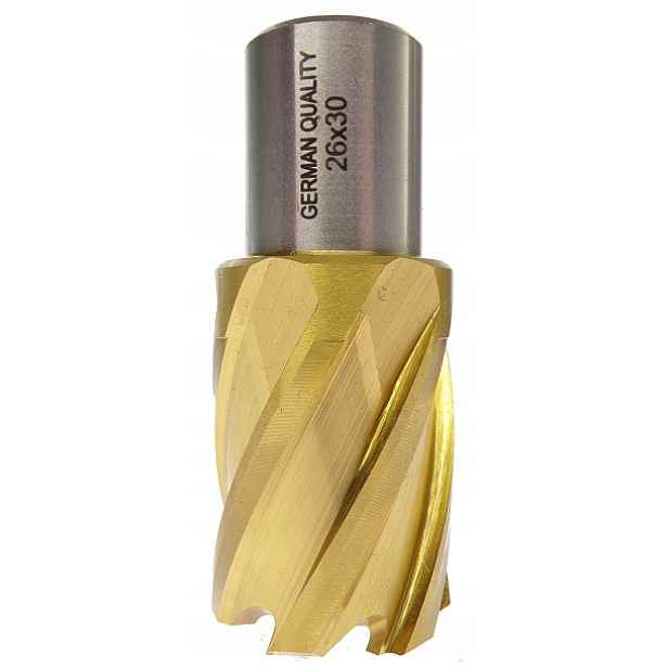 Vrták Trepanační Fréza 26 mm 26 x 30 mm Hss Hss-tin