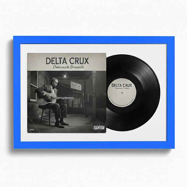 K-Möbel RÁM NA GRAMOFONOVÉ DESKY 40/60 na obal a vinylovou desku