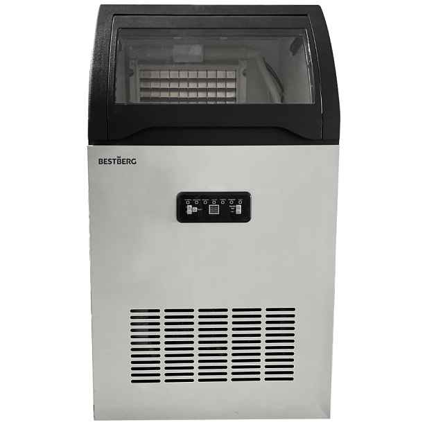 Gastro výrobník ledu BestBerg BBCM-55 / 275 W / 55 kg/24 hod. / bílá