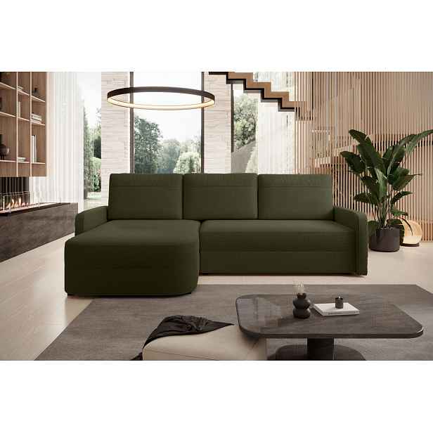 Rozkládací sedací souprava NADRAH - khaki