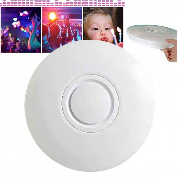 Stropní Svítidlo Led Lampa Rgb Stropní Bluetooth Reproduktor Dálkový Ovladač Aplikace