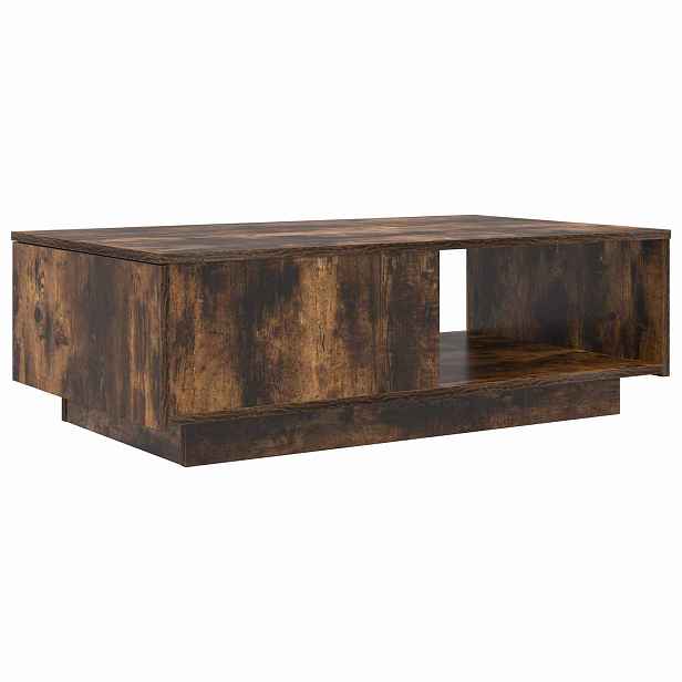 vidaXL Konferenční stolek Kouřový dub 95 x 55 x 31 cm Kompozitní dřevo