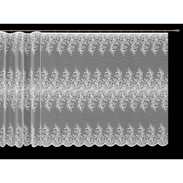 Mg Záclona žakár 4562 Bílá 400x160 cm Hotová Obšitá M
