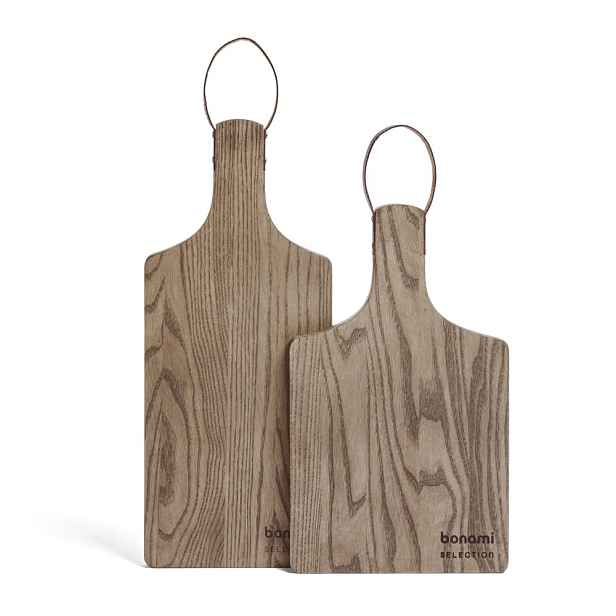 Servírovací dřevěná prkénka v sadě 2 ks Rustic – Bonami Selection