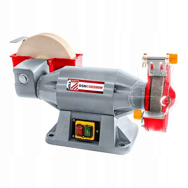 Stolní pásová bruska s kotoučovou bruskou 520W 230V Holzmann