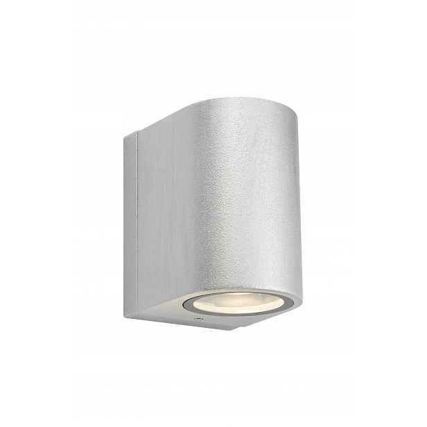 Zahradní fasádní svítidlo stříbrné Alor 1x4,9W Led 109109 Markslojd