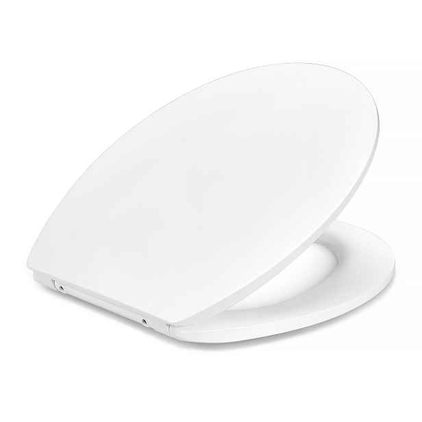 Amazon Basics toaletní deska O-Form s funkcí tichého zavírání
