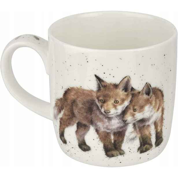 Porcelánový Hrnek Royal Worcester Małe Lisy Born to be wild od Hannah Dale