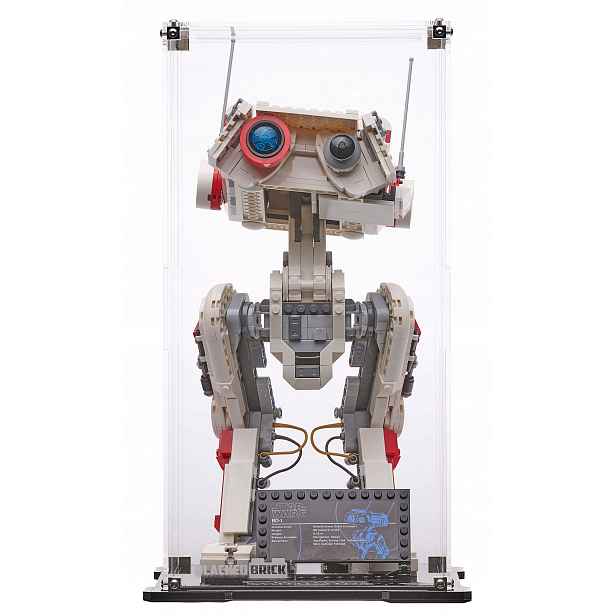 Vitrína Blacked Brick pro Lego Star Wars 75335 BD-1